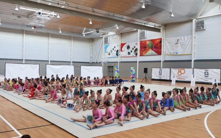 Éxito de la Escuela Municipal de Gimnasia Rítmica en la liga provincial escolar