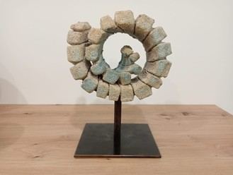 Exposición de cerámica contemporánea en el Palacio de la Cotilla