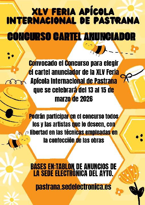 Concurso para el cartel de la XLV Feria Apícola de Pastrana