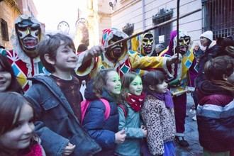 Guadalajara celebra San Antón con la Botarga tras la lluvia