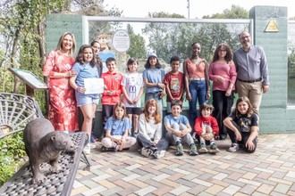 La nutria del Zoo Municipal se llama Otto, elegido por el Consejo de la Infancia