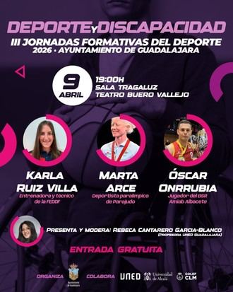 Tercera sesión de Jornadas Formativas sobre Deporte y Discapacidad en Guadalajara