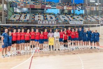 La selección femenina de voleibol se prepara en Guadalajara para el Mundial