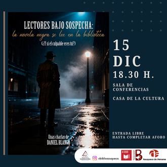 La actividad "Lectores bajo sospecha" llega el lunes a Azuqueca