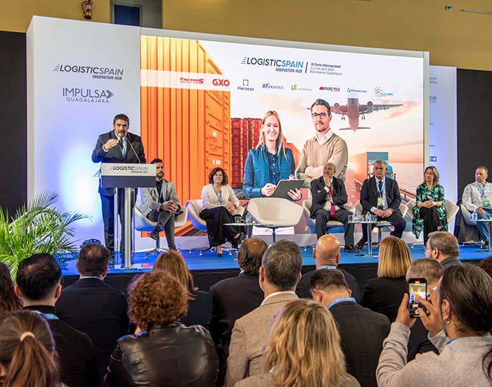 Inaugurada la feria Logistics Spain en Marchamalo con líderes del sector logístico