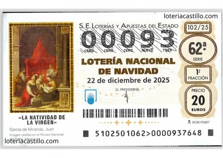 El 00093, el número de Marc Márquez, se agota en la Lotería de Navidad 2025