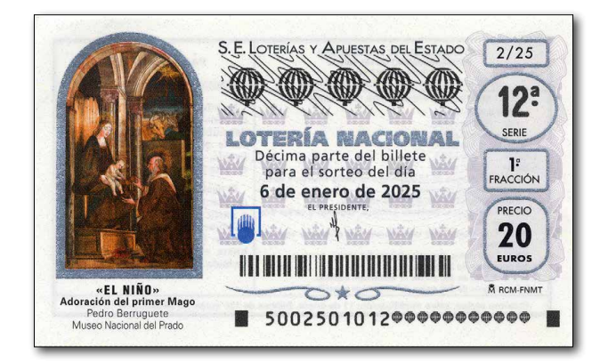 El 66.777, tercer premio del Sorteo de 