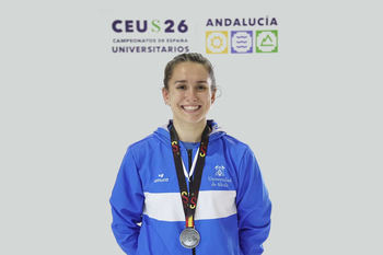 Una alumna de la UAH se proclama subcampeona de España universitaria en halterofilia