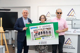 Lupiana, escenario del rodaje de La Celestina, protagonizará el cupón de la ONCE del 24 de agosto