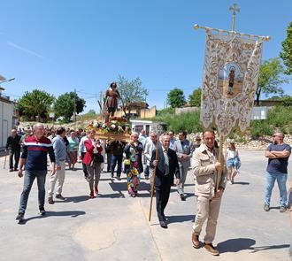 Celebración de San Isidro en Málaga del Fresno