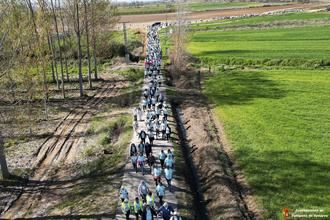 Más de 1.150 personas participan en la XII Marcha de la Mujer de Yunquera de Henares