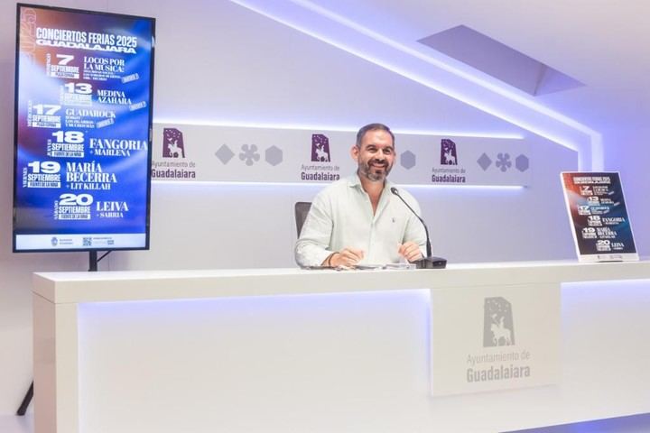 María Becerra, Leiva y Fangoria liderarán el cartel musical de las Ferias y Fiestas de septiembre en Guadalajara