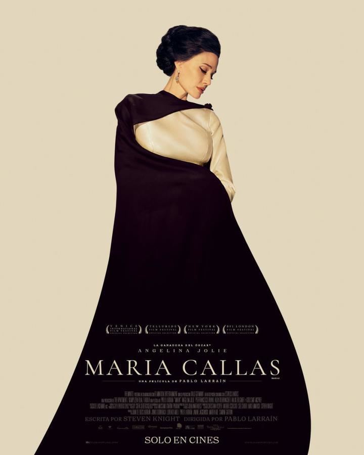 La última película de Angelina Jolie : María Callas