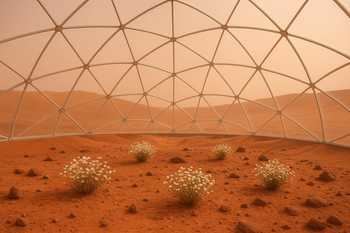 Investigadores de la Universidad de Alcalá lideran un estudio que propone utilizar yeso marciano para el cultivo de plantas en futuras misiones a Marte