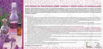 La Asociación de la Prensa de Guadalajara y la Diputación Provincial, convocan el XXIII Premio de Periodismo sobre Turismo y Medio Rural, La lavanda, impulsando el desarrollo en Guadalajara