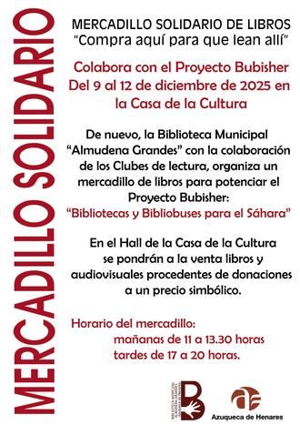 La Biblioteca municipal Almudena Grandes de Azuqueca pone en marcha la programación de Navidad
