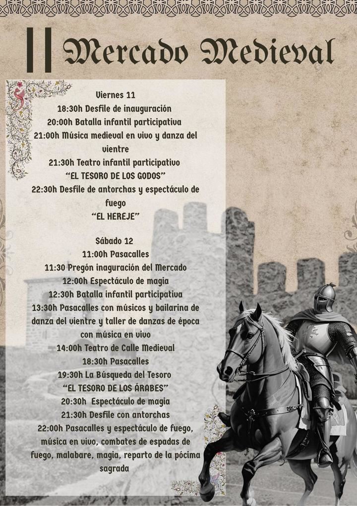 Almoguera revive su pasado medieval entre fuego, magia y leyendas