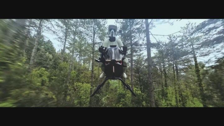 La primera moto voladora del mundo, inspirada en Star Wars, a la venta