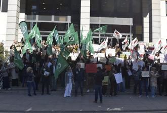 Movilización en defensa de una resolución justa del proceso selectivo de la Junta de Comunidades de Castilla La Mancha