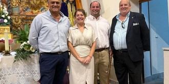 Gran afluencia en la misa del Santísimo Cristo Arrodillado en Mesones