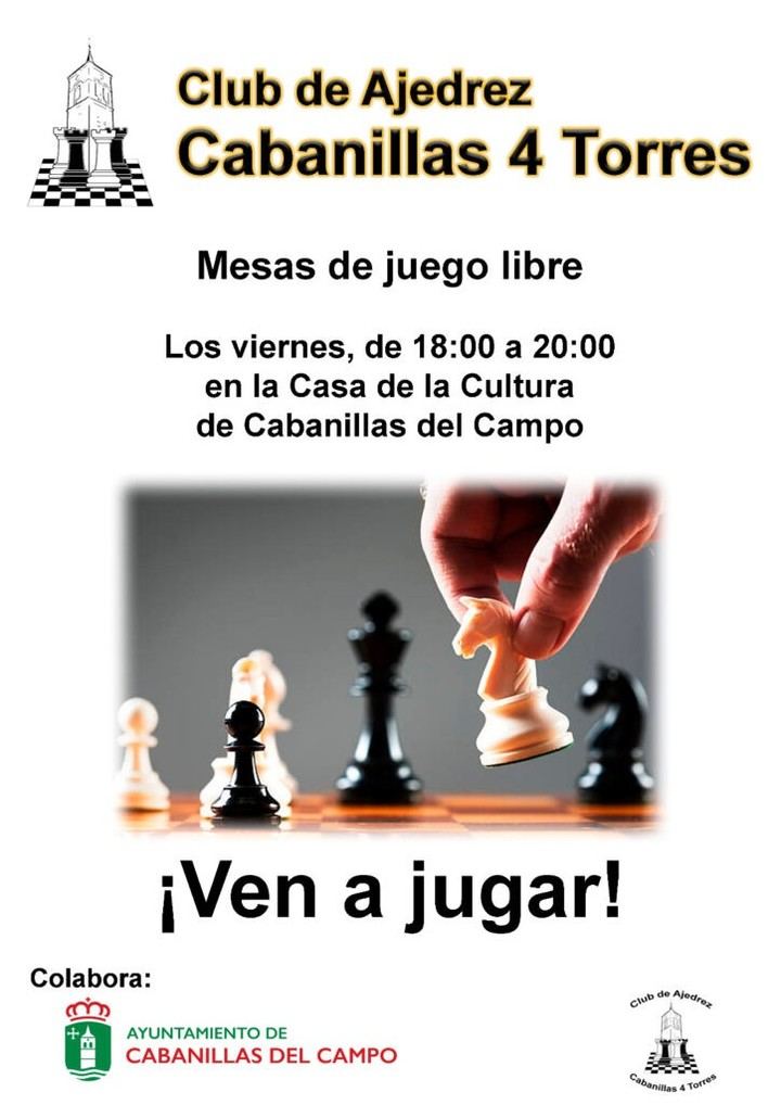 Se forma un nuevo club de ajedrez en Cabanillas del Campo