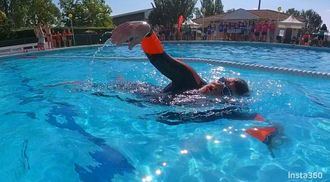 Nacho Redondo nadará diez horas seguidas para recaudar fondos y visibilizar el trabajo de AFAGU