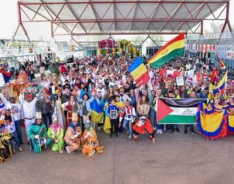 Marchamalo celebra su Fiesta Intercultural con 14 naciones y un homenaje a Ucrania y Palestina