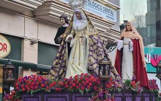 La Cofradía Nuestra Señora del Calvario de Albacete busca nuevos costaleros, músicos y nazarenos en el año de su X aniversario