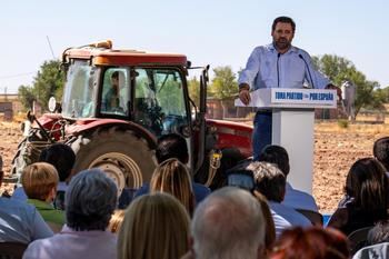 Núñez aspira a ser el presidente del campo de la mano del sector primario con un gobierno que escuche mucho más a los agricultores que a los burócratas