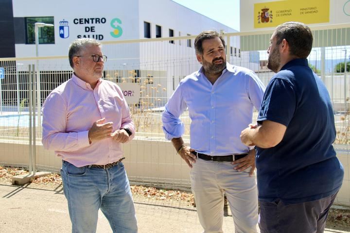 Núñez exige a Page la apertura inmediata del nuevo Centro de Salud de Cabanillas del Campo tras una década de promesas incumplidas