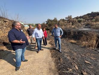 Núñez exige al Gobierno de Page que ponga sobre la mesa las ayudas necesarias para la recuperación de las zonas afectadas por los incendios