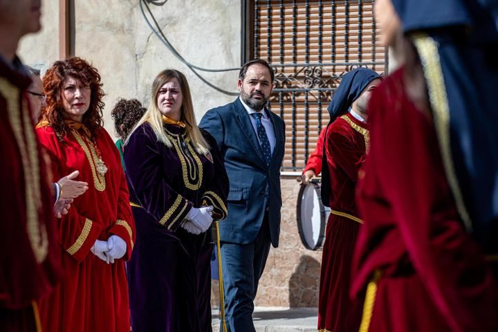 Núñez propone una línea de ayudas para proteger el patrimonio vinculado a la Semana Santa