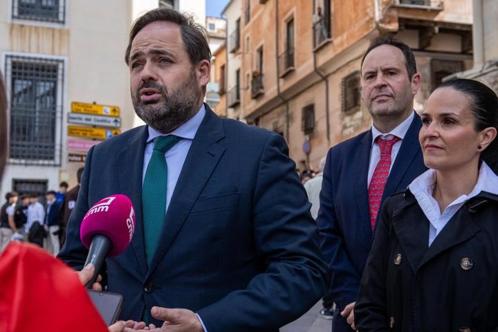 Núñez destaca tanto el aspecto católico y de fe como el económico de la Semana Santa de Castilla-La Mancha que la hacen una de las más importantes del país