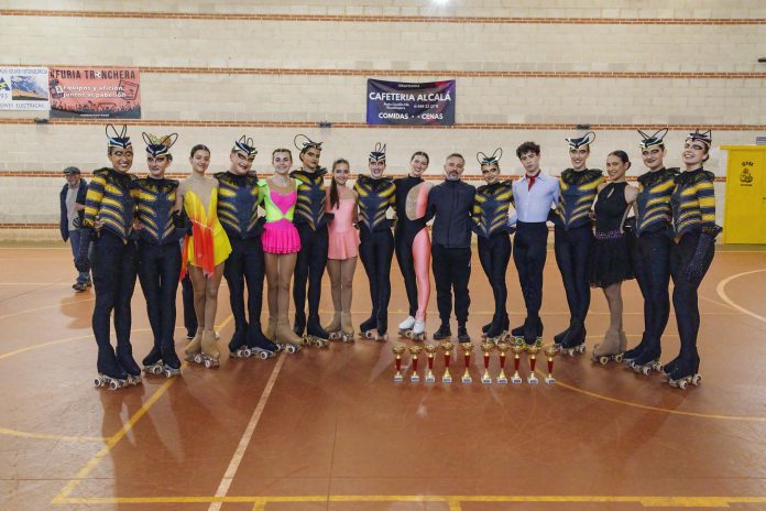 El Club Patinaje Guadalajara arrasa en el Trofeo Federación Castellano-Manchega y se prepara para el Nacional de Show