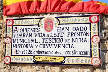 El frontón de Pareja celebra 125 años con un torneo de frontenis de primer nivel