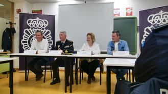 Jornada conjunta de formación con Policía Nacional en Alovera