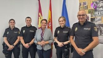 Guadalajara incorpora cuatro nuevos inspectores de Policía Nacional