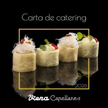 Viena Capellanes lanza su nueva carta de catering con 300 opciones gourmet