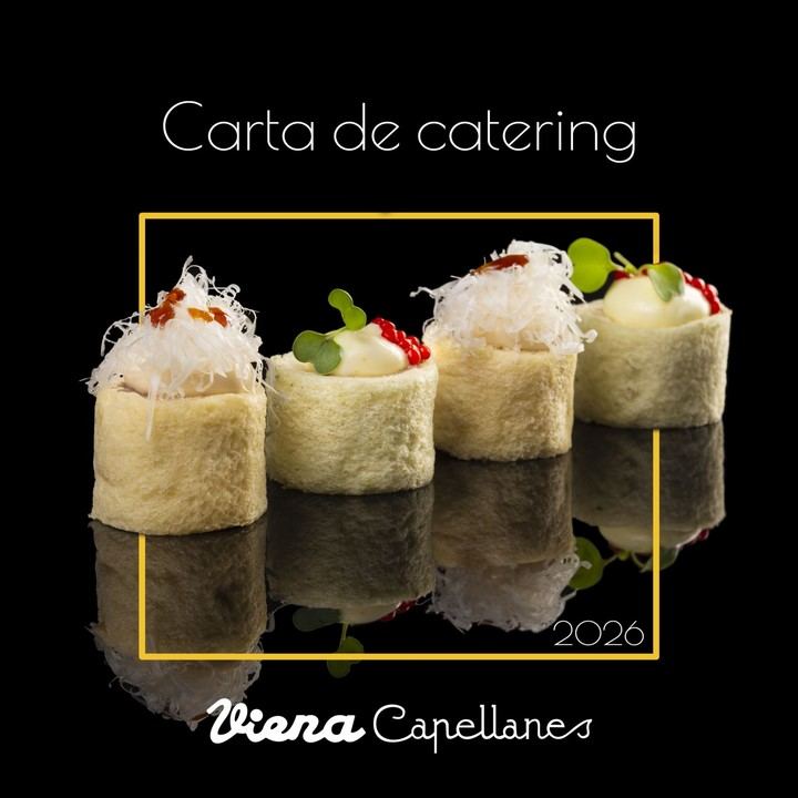 Viena Capellanes lanza su nueva carta de catering con 300 opciones gourmet