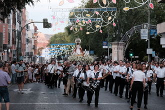 Guadalajara acompaña con fervor a la Virgen de la Antigua en una multitudinaria procesión por las calles de la ciudad