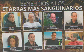 La AVT pide cambiar la legislación para frenar las excarcelación de presos etarras