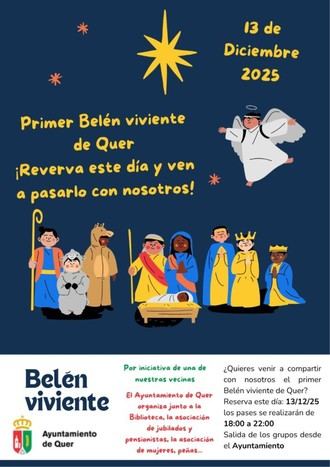 Quer organiza su primer Belén Viviente el 13 de diciembre