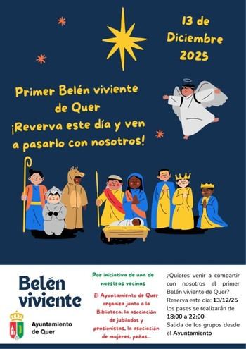 Quer organiza su primer Belén Viviente el 13 de diciembre