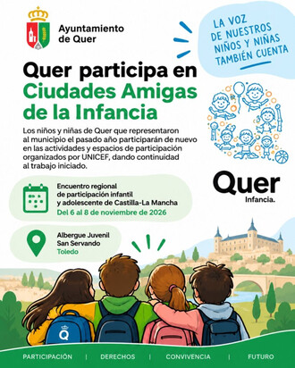 Quer reafirma la participación infantil en iniciativas de UNICEF