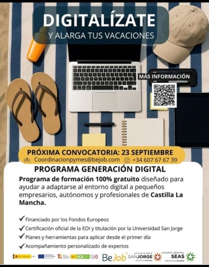 Quer lanza programa gratuito para digitalizar pymes y autónomos en Castilla-La Mancha