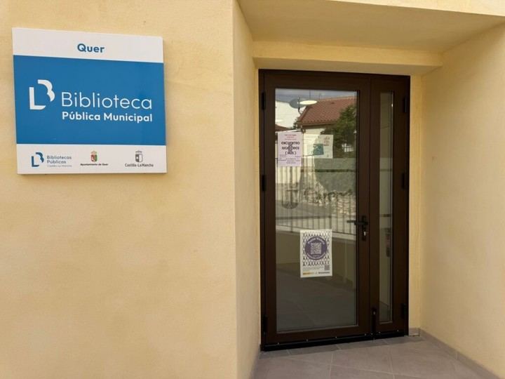 Inauguración de la Biblioteca Municipal 'Villa de Quer' el 25 de octubre