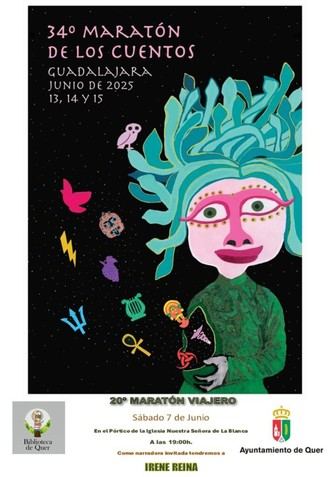Quer celebra su 20º Maratón Viajero en el 34º Maratón de los Cuentos de Guadalajara