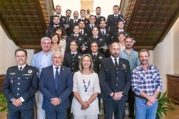 Quince nuevos policías se unen a la plantilla de Guadalajara