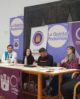 Podemos presenta su nueva ejecutiva autonómica en Castilla La Mancha