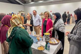 La comunidad musulmana de Guadalajara celebra el fin del Ramadán con fiesta compartida